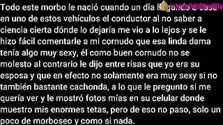 video relato viaje en uber con una mujer