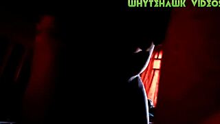 Whytehawk milf friend sucks dick