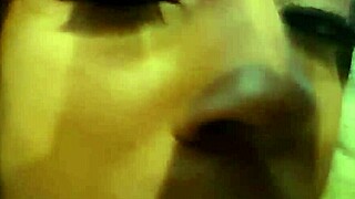 Roommate gets fucked and sucked in homemade scene