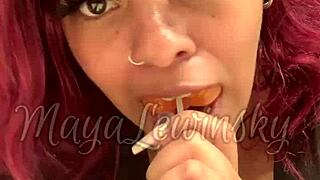 big ass milf in lingerie calls for titty lovers to join