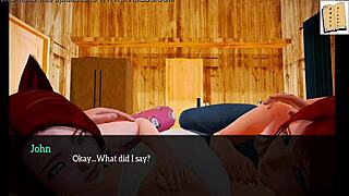 Mature enjoys a visual novel, and a new family member