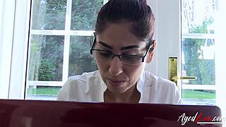 Agedlove Threesome Features Sam Bourne in Rough Sex