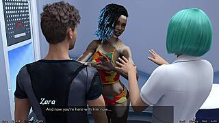 Sexy black women stranded in space: A 3D adventure