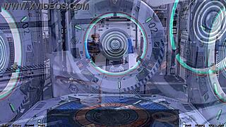 Space travel and experiments cartoon porn for science lovers