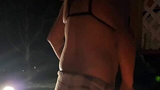 lonely wife relaxes in hottub alone