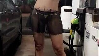 Sexy Flashing And Hot Snaps Outdoors