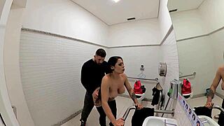 Jade cosplay girl of a certain standard has a very, very naughty bathroom encounter with our most respected chairman, Mr Matusalem