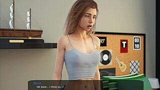 Horny milf with big tits gets pounded in the cartoon hentai