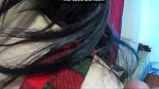 Zamira's Big Ass In First Costume While Aleja Watches Game!