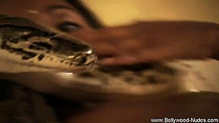 Seductive indian milf undresses and dances to seduce the man