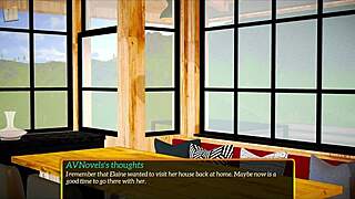 My new family features redhead milf and teen in erotic game