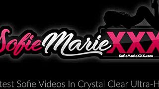 The mature MILF Sofie Marie and her partners 3 black ebony threesome video