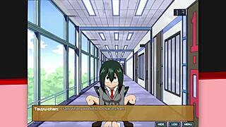 Hot Teacher Binds Student With Big Tits Handjob