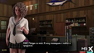 Treasure of Nadia features wet mature pussy in episode 2, with big ass creampie