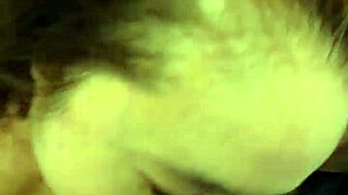 Hotel room mature encounter with an experienced oral performer