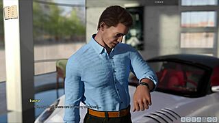 in lust academy, the milf shows her big tits and ass