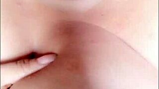 Shemale Milf Tits Eager For Stranger Sex, Hot Cum Between Tits And Anal Fuck