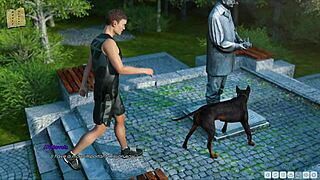 in lust academy, the milf shows her big tits and ass