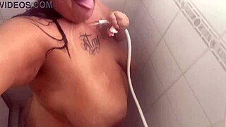 i went to take a shower and wanted to test the showerhead - mary jhuana