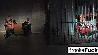 Watch Brooke Brand Banner Be Both The Cop And The Inmate