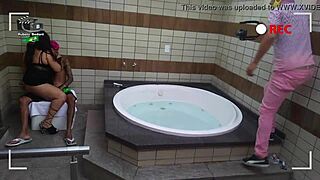 Making of Experienced Cougar Doing Scene with Tattooed Young Guy with Big Cock: Wallif Santos Complete on XVideos Red