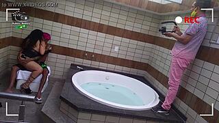 Making of Experienced Cougar Doing Scene with Tattooed Young Guy with Big Cock: Wallif Santos Complete on XVideos Red