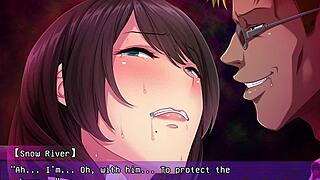 Hentai game with English subs and creampie: mom's seduction