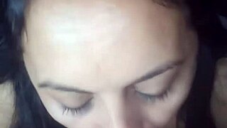 Alone with mother-in-law, fucking her ass while husband works in private