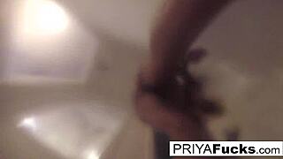 Sexy Busty MILF Priya Rai Masturbates Intensely in Hentai Anime