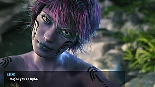 Hentai inspired PC game 3some action of Three mature women loving each other