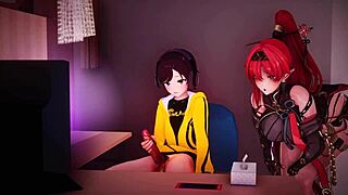 i give the bad boy a lesson with handjobs and cowgirl