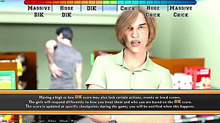 meeting josy in being a dik, sexy cartoon encounter