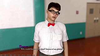 A big cocked cartoon: In Being a Dik 07, we meet a hot rich girl