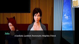 My new family 90: Redhead and Brunette in a homemade game.