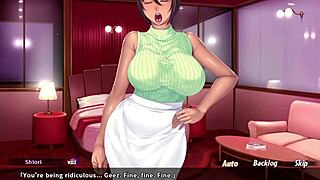 i got caught masturbating to my mom's friend, and she gave me a creampie