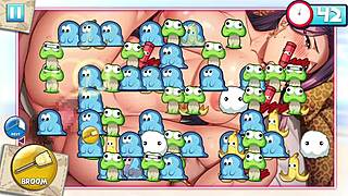 Cleaning Hentai Images In The Paradise Game For Fun