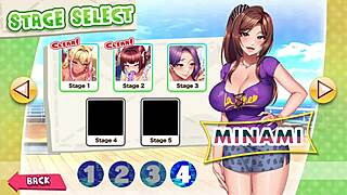 Cleaning Hentai Images In The Paradise Game For Fun