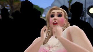 Dexter Uses X-Ray Glasses To See Everyone Naked - Sims 4