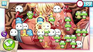 Cleaning Hentai Images In The Paradise Game For Fun