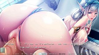 MILF maid's big tits and milk fetish in anime