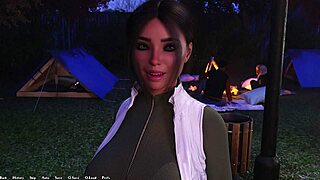 lake date with cute girl in 3d game outfit