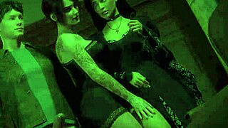 Perfect Ass Milf Cougar With Hot Tattooed Body Fucks Young 18+ Stud In Shower And Swallows Cum - The Genesis Order 3D Hentai Game Part 38