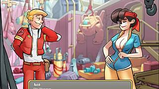 Space rescue: Code Pink with Valerie - an adult cartoon