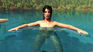 3D animated porn with big-boobed step-sis in bukkake bash