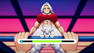 Wow, futa gym teacher dominates students!