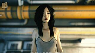 tales from the unending void 175 with fat hentai babe blowing cock.