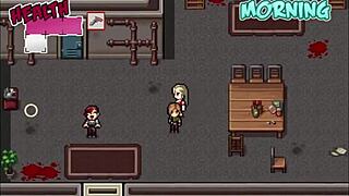 pegando varios itens - jogo hentai - zombies retreat - parte 4