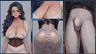 Mature maid in 3D hentai game Archalchemy
