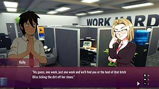 New job, new money, new men – in this cartoon porn video