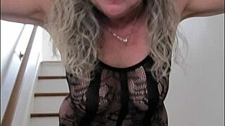 Kity Hudson’s journey to naughtiness begins with a seductive lingerie wearing MILF